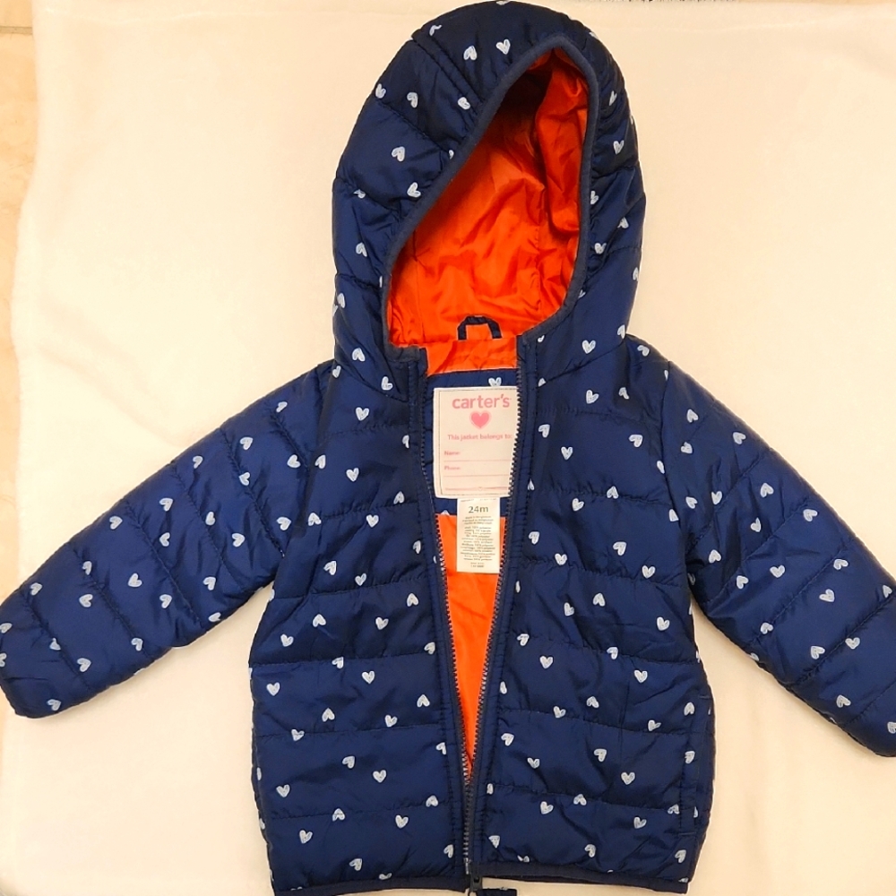 Carters lightweight Puffer jacket Size 24 months